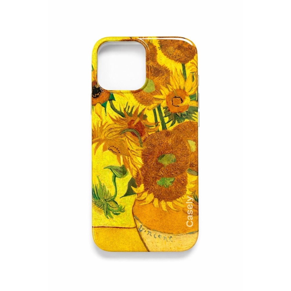 Casely Sunflower iPhone 16 Pro Max Case MagSafe Compatible Floral Phone Cover